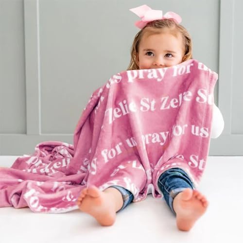 Yofair Personalized Baby Blanket with Name 1
