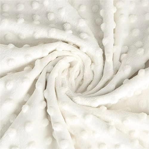 BEILIMU Baby Blanket for Boys Corduroy Gingham 30x40 Inch