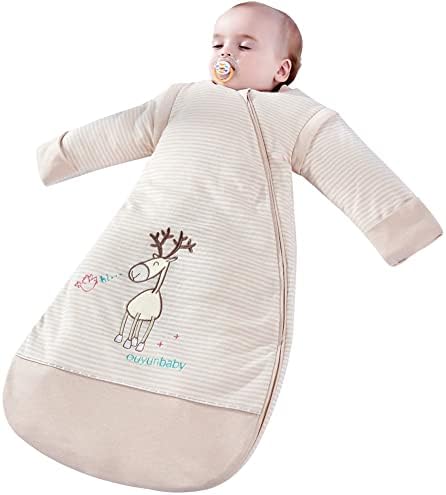 3-Way Zipper Sleep Sack for Toddler Baby 100 Cotton TOG 25