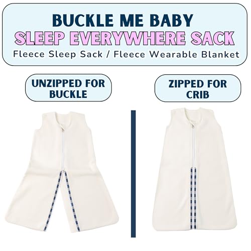 Buckle Me Baby Coats Wearable Blanket for Car Seat to Crib