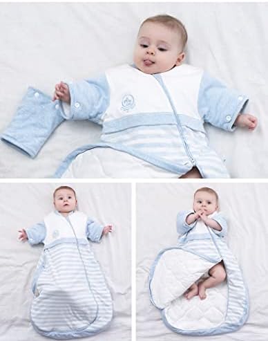 Babyah Kids Wearable Blanket with Detachable Sleeves 1