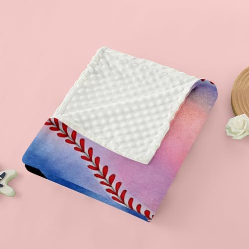 GRESATEK Custom Name Baby Double Layer Blanket - Personalized for Boys Girls Kids