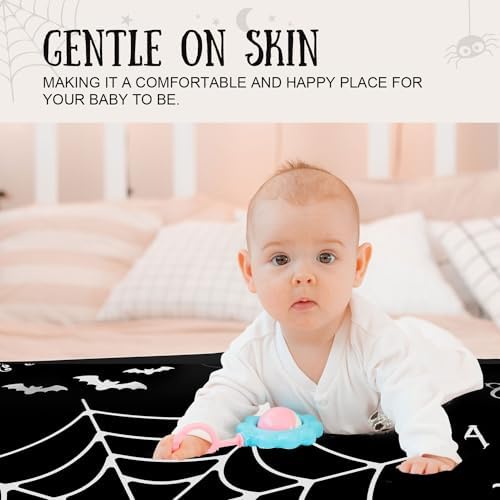 Gothic Baby Monthly Blanket for Boys