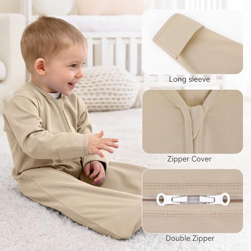 FIEMOL 18-24 Months Baby Sleep Sack with Mittens