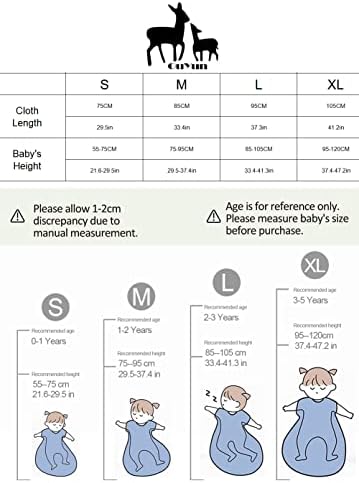 OuYun Organic Sleeping Bag with Detachable Sleeves
