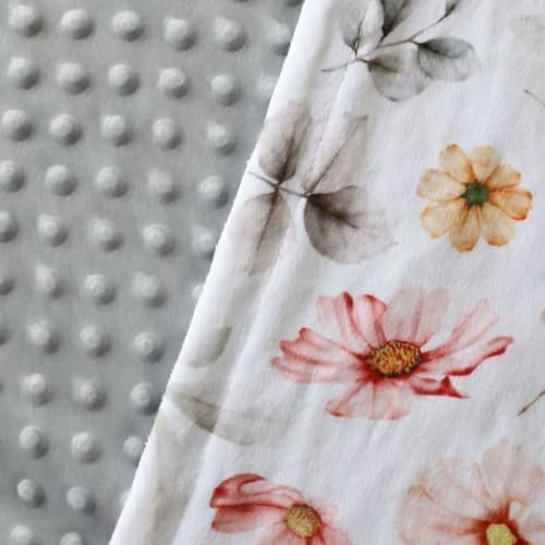 BORITAR Baby Blanket Soft Plush Mink Fabric for Girls