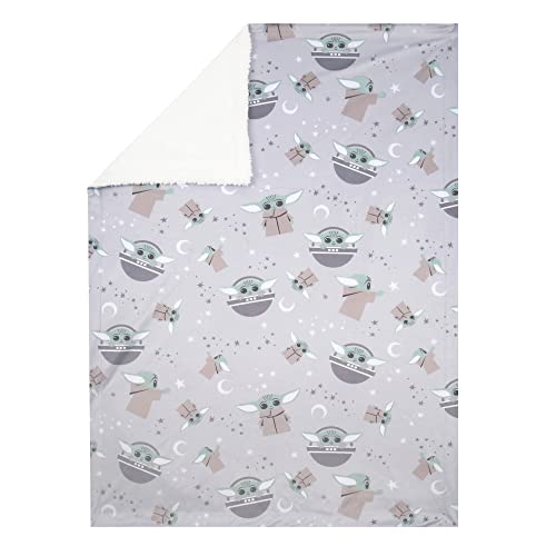 Lambs Ivy Baby Yoda Fleece Blanket