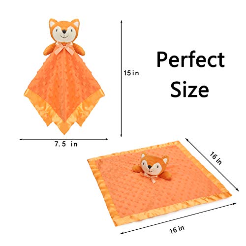 Pro Goleem Soft Fox Security Blanket 16 Inch