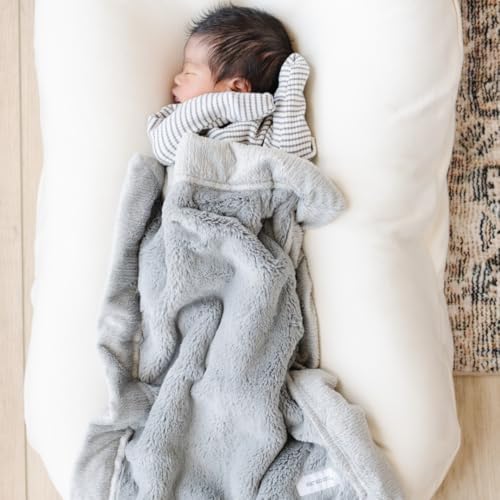 SARANONI Security Blanket for Baby Super Soft Gray