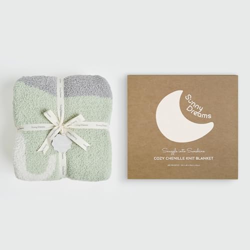 EVERGRACE Soft Plush Baby Blanket with Animal Print