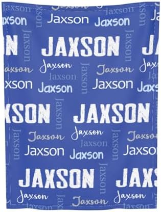 Personalized Baby Blanket with Name - Custom Monogrammed Design