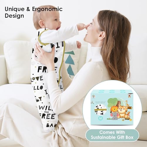 Cute Castle 0-6 Months Sleep Sack - 100 Cotton 2-Way Zipper