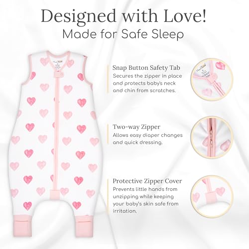 Mama Cheetah Toddler Sleep Sack with Feet 4T-5T