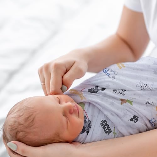 Lambs Ivy Star Wars 2-Pack Muslin Swaddle Blankets