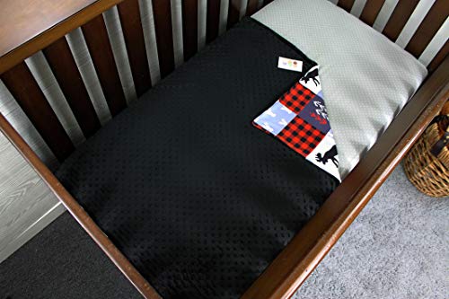 Top Tots Baby Blanket - Woodland Theme Plaid
