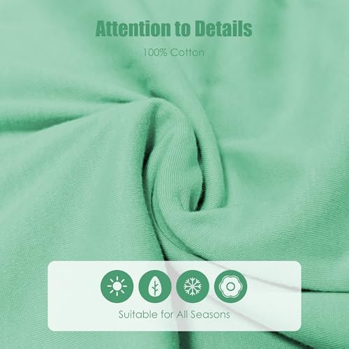 SWEET DOLPHIN 18-24M Sleep Sack 3-Pack Green Cotton