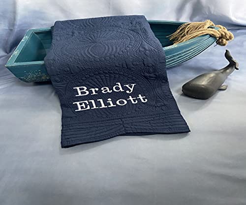 Personalized Baby Blanket with Airplane Design