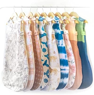 Crane Baby Wearable Blanket Soft Cotton for Newborns 0-9 Months