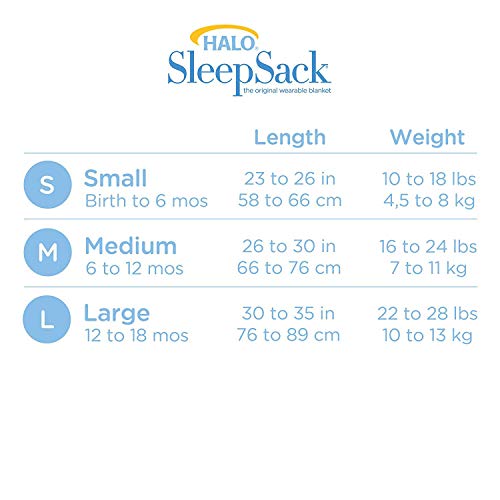 HALO Sleepsack Wearable Blanket TOG 15 Cream Plush Dots Large
