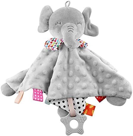 Numyawl Elephant Baby Security Blanket for Newborns