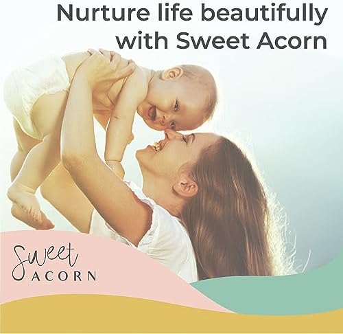 Sweet Acorn Knit Cable Blanket - Organic Cotton Fog Grey