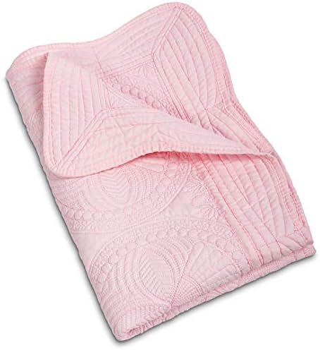 MONOBLANKS Baby Quilt Personalized Monogram Lightweight Embossed Throw Blanket