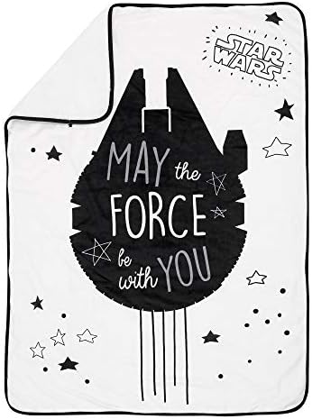Lambs Ivy Star Wars Millennium Falcon Baby Blanket