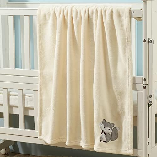 CREVENT 30X40 Plush Fleece Blanket for Baby Toddler