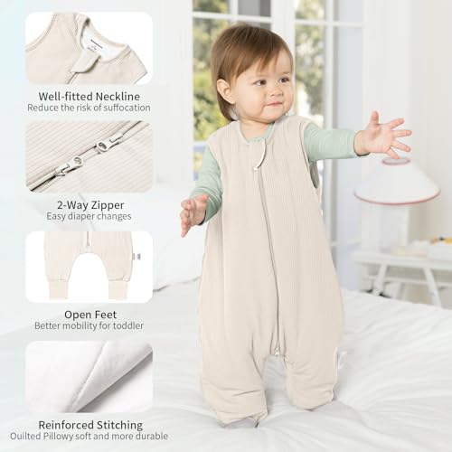 Bamboo Rayon Toddler Sleep Sack 24-36 Months 10 Tog Breathable