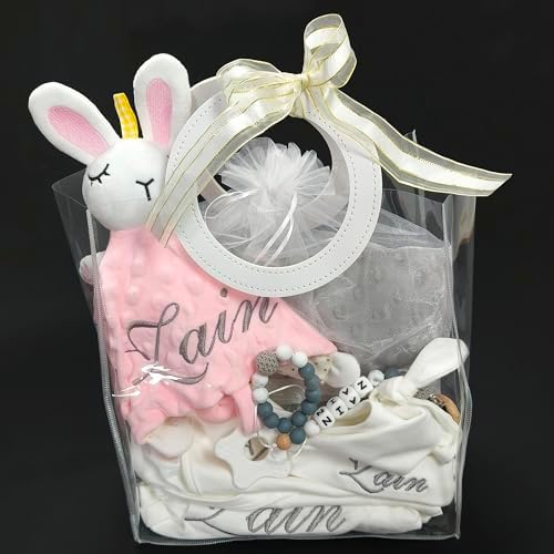 Personalized Baby Blanket with Name - Soft Minky Fleece Crib Blanket
