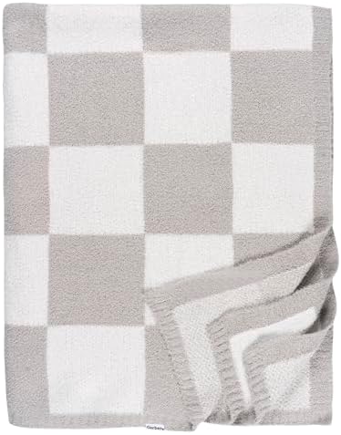 Gerber Baby Cozy Soft Silky Mink Blanket Tan Check One Size