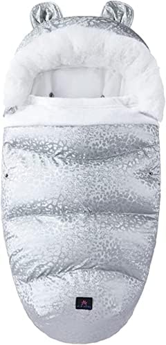 KFLING Baby Sleeping Bag Thickened Velvet Warm Winter Footmuff