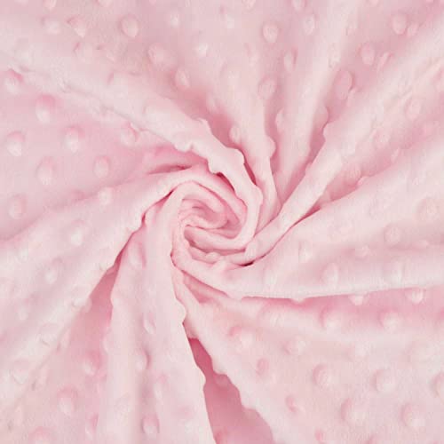 American Baby Company Heavenly Soft Chenille Security Blanket Pink 14 x 14
