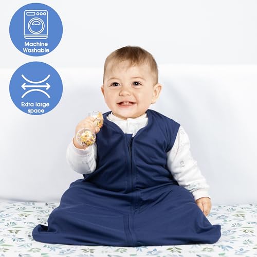 Baby Sleep Sack 0-6 Months 100 Rayon Cotton 2-Way Zipper