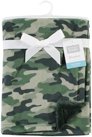 Hudson Baby Cozy Plush Blanket Camo One Size