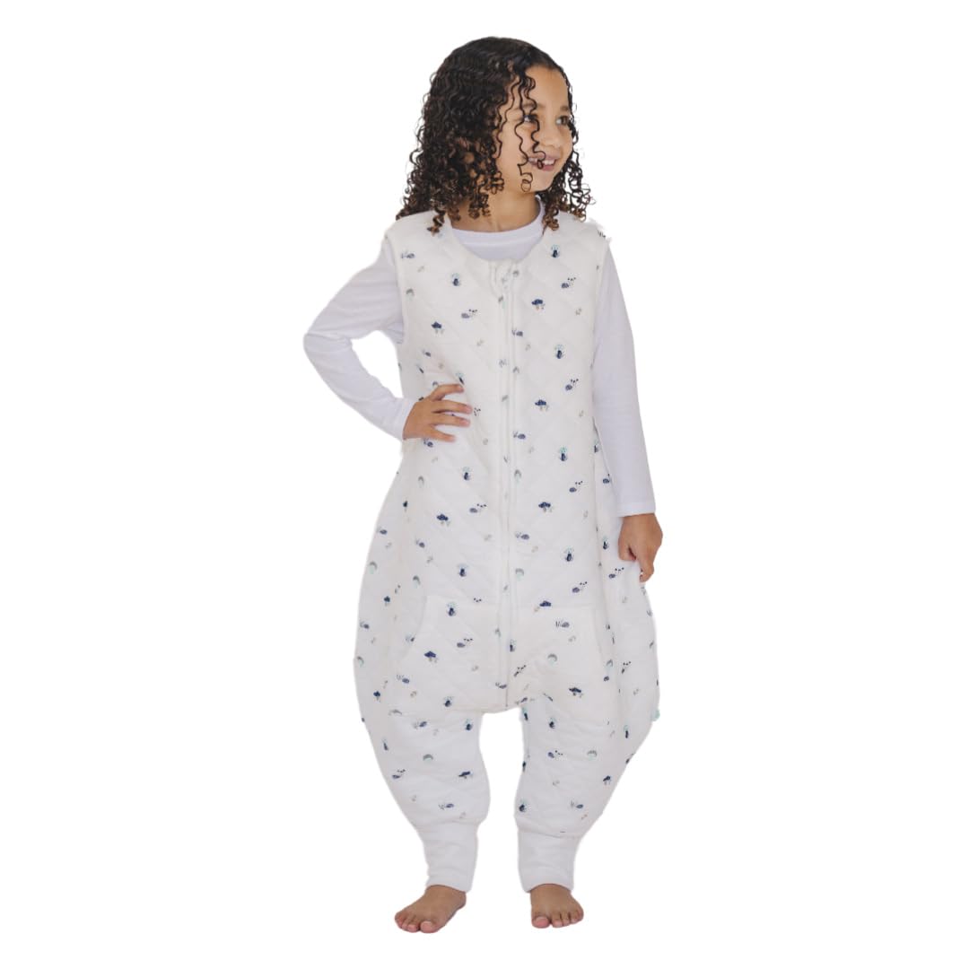 Tealbee Dreamsuit Toddler Sleep Sack with Feet 2T 3T 15 TOG Winter Blanket