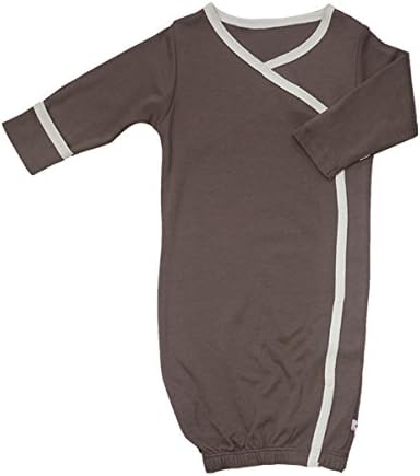 Babysoy Organic Newborn Kimono Wrap Gown