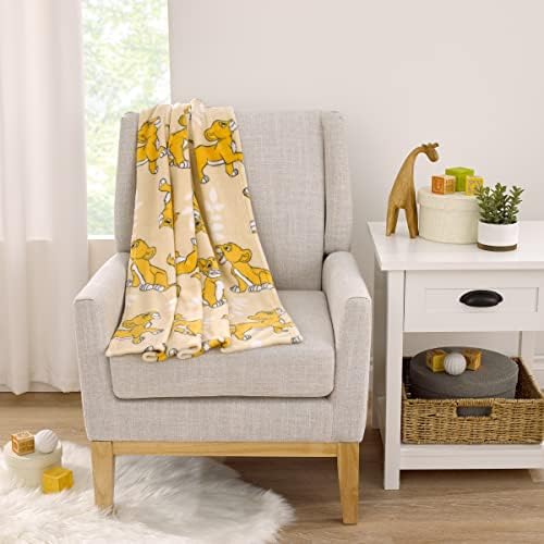 Disney Lion King Simba Plush Baby Blanket