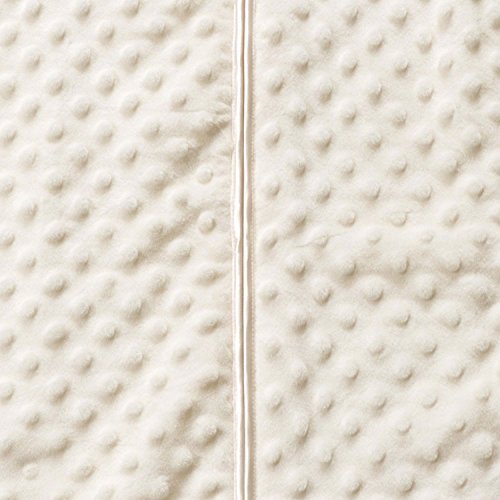 HALO Sleepsack Wearable Blanket TOG 15 Cream Plush Dots Large