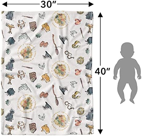 LOGOVISION Harry Potter Baby Blanket 30x40
