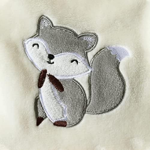 CREVENT 30X40 Plush Fleece Blanket for Baby Toddler