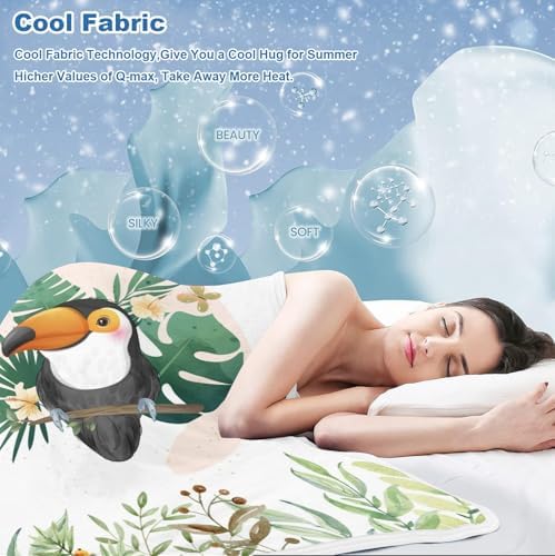 Deven Woodland Toucan Cooling Blanket for Toddler