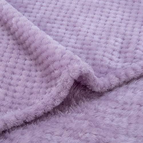 Wonder Miracle Fuzzy Blanket for Baby Soft Cozy Micro Fleece 28x40 Lavender