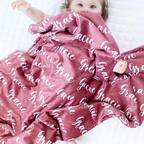Yofair Personalized Baby Blanket with Name 1