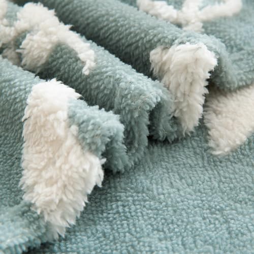 3D Fox Baby Blanket - Soft Fuzzy Nursery Blanket for Boys Girls