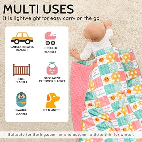 SWESEN Baby Blanket You Are My Sunshine