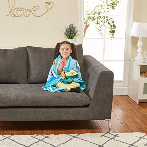 EVERYDAY KIDS Toddler Throw Blanket - Mermaids Undersea Adventure 30 x 40