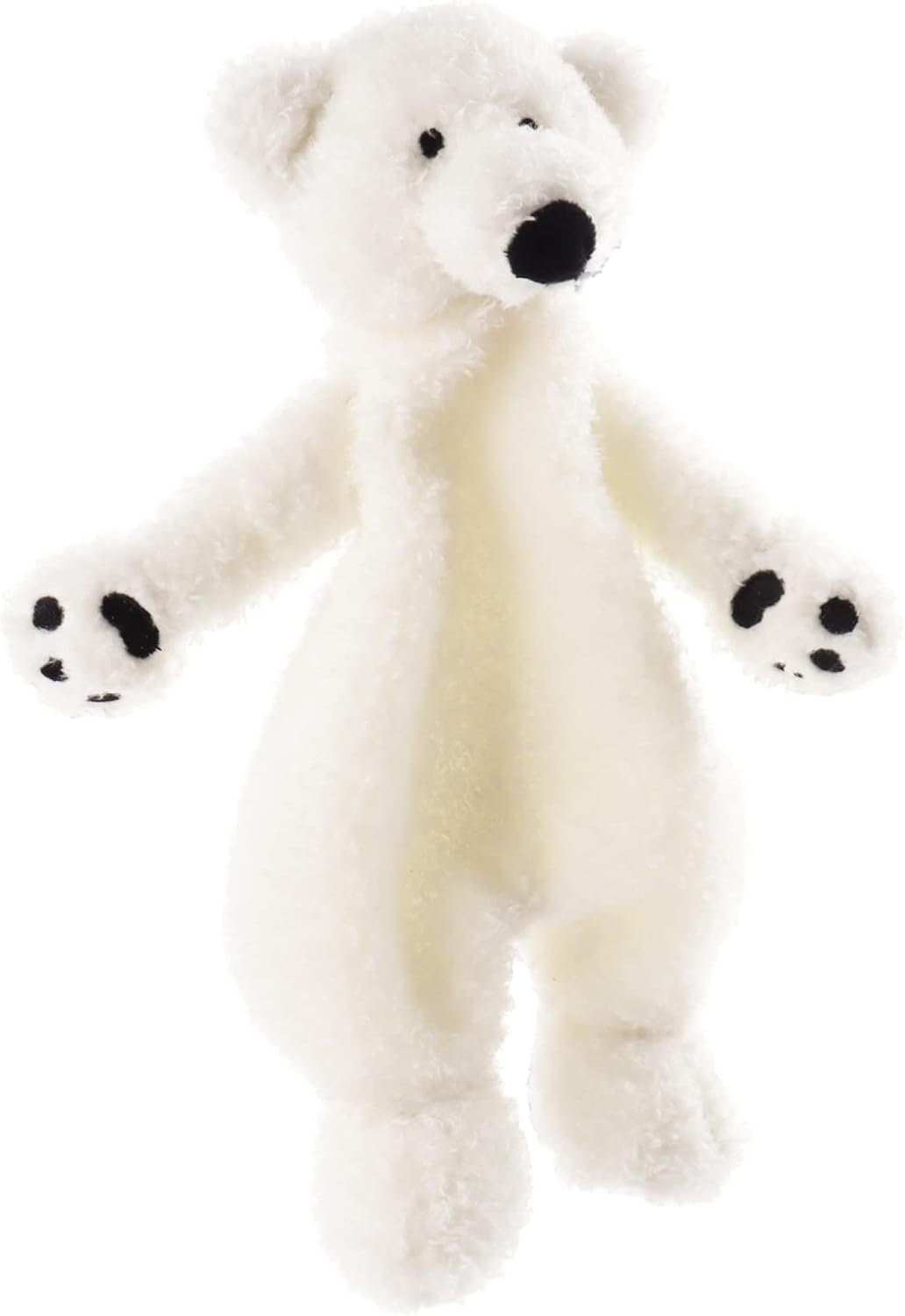 Apricot Lamb 10 Inch White Polar Bear Security Blanket 1