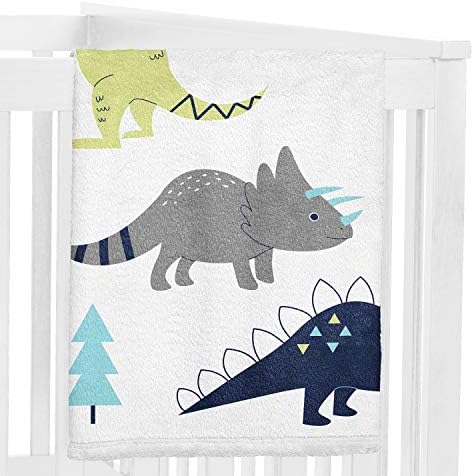 Sweet Jojo Designs Dino Boy Growth Mat Blanket