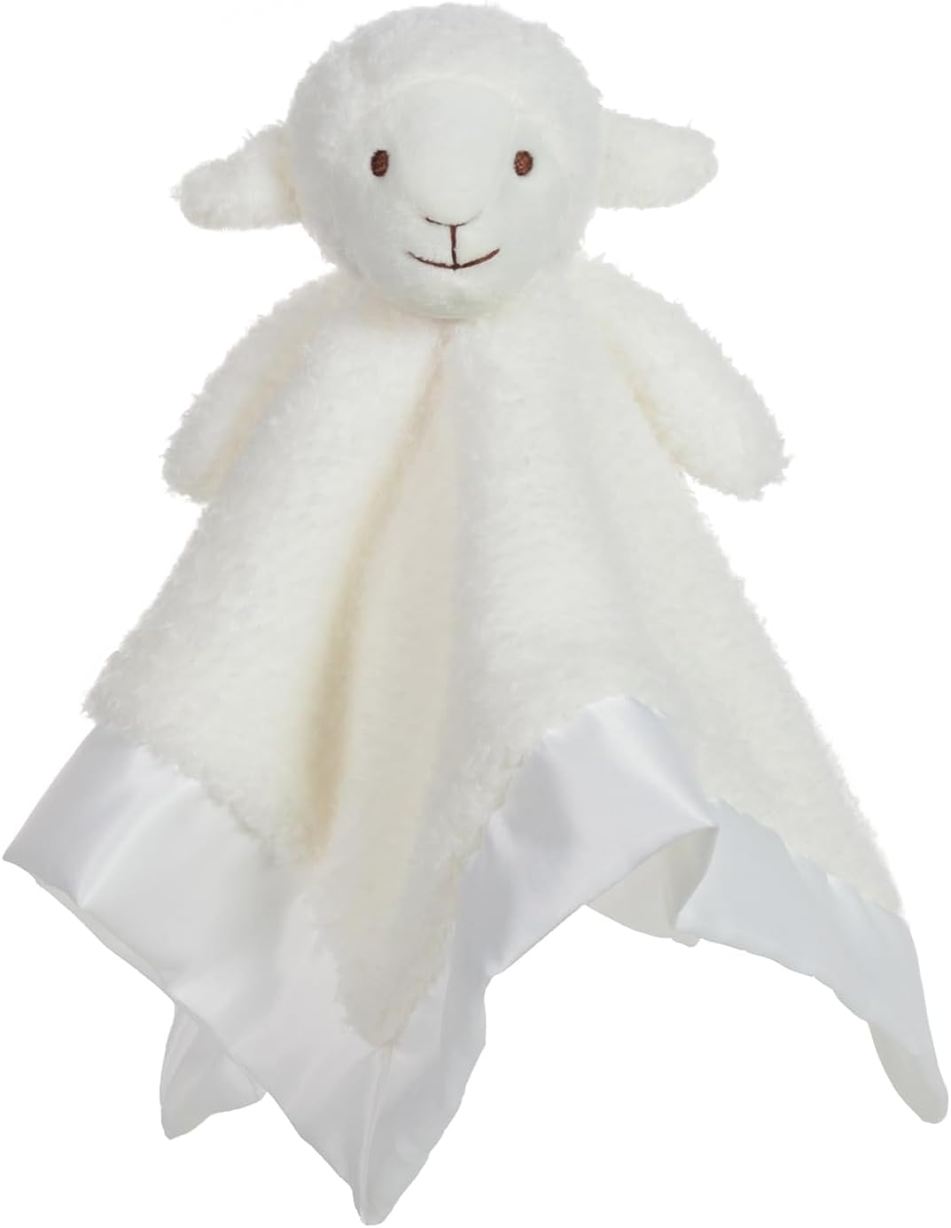 Apricot Lamb Stuffed Animal Security Blanket 14 Inches